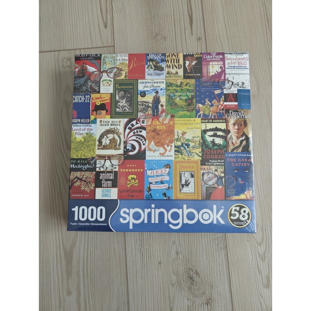 Springbok Nostalgic Novels 1000 Piece Jigsaw Puzzle 24"x30" Sealed